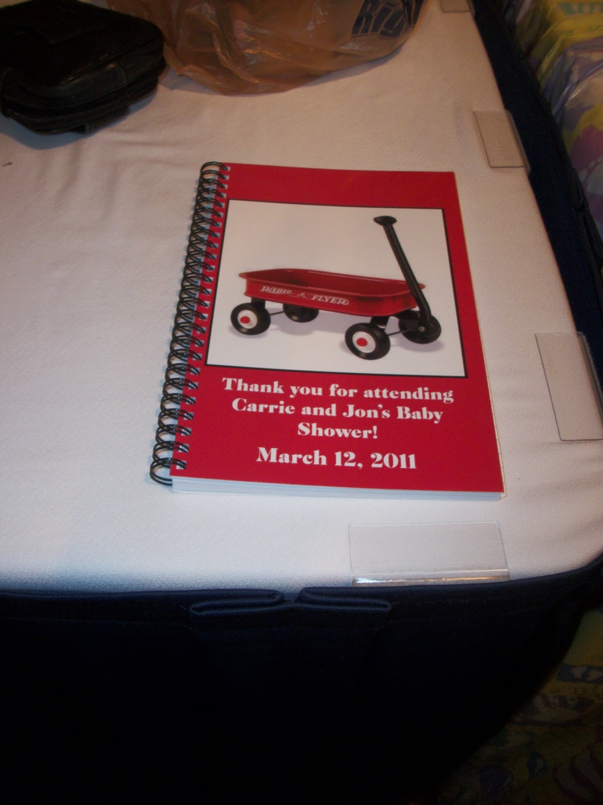 kreations by Kristen Radio Flyer Wagon Baby Shower