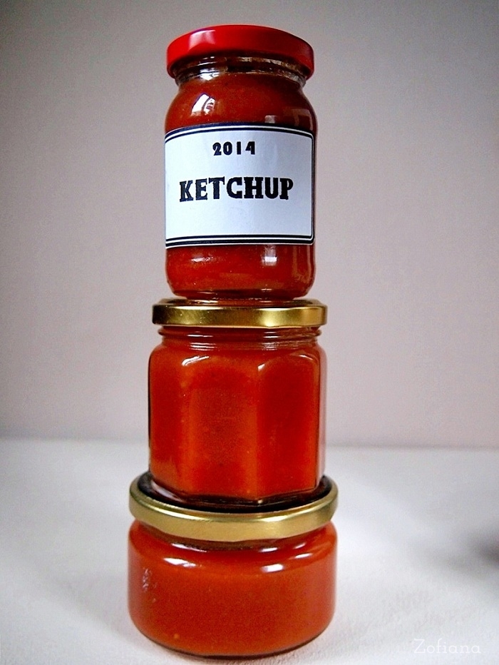 Domowej roboty, zdrowy keczup / ketchup z cukinią Z o f i a n a