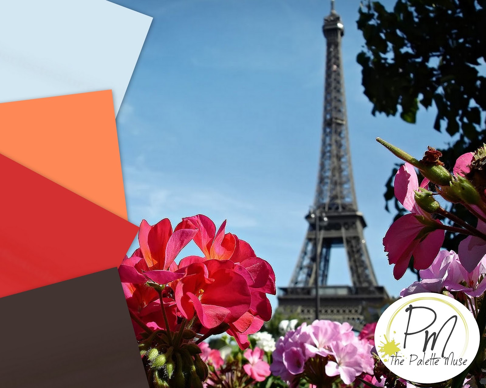 Paris Palette with bright colors
