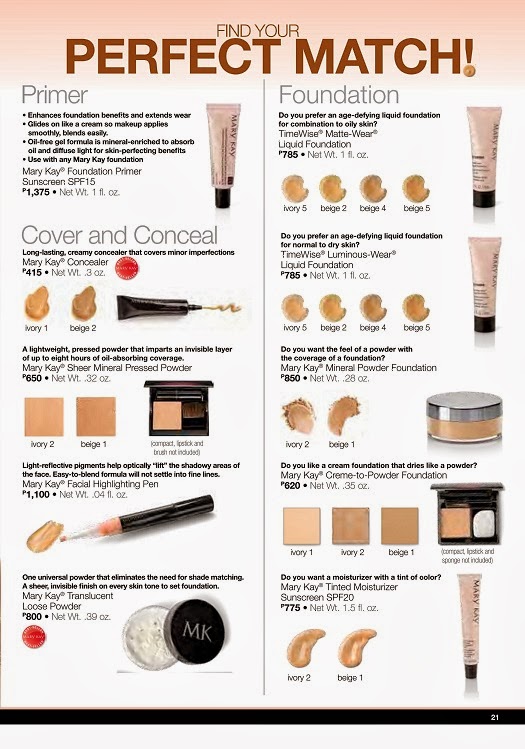 Mary Kay Mineral Powder Foundation Color Chart Mary Kay Mineral Powder Foundation Color Chart