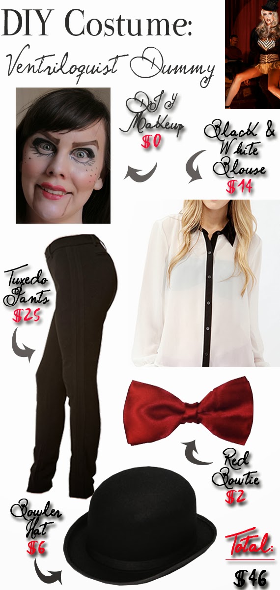 Harlem Home DIY Costume Ventriloquist Dummy