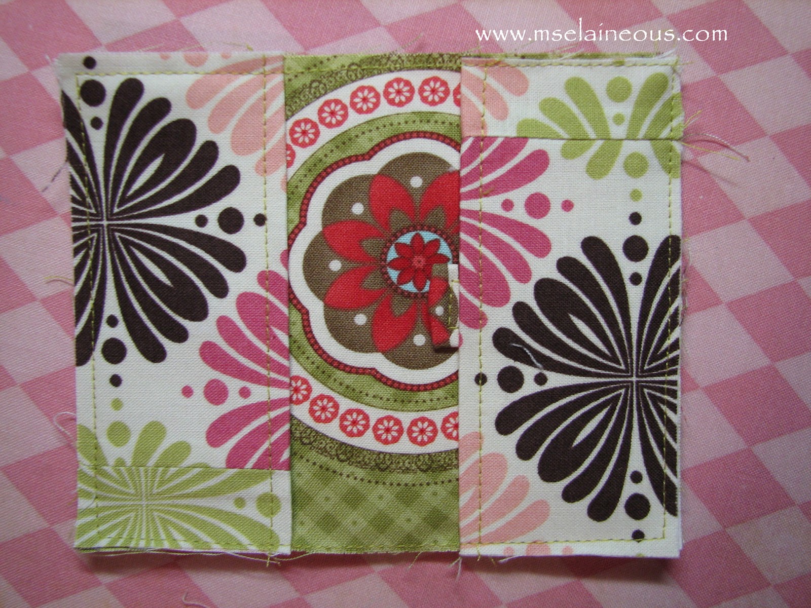 Ms. Elaineous Teaches Sewing The Breezy Business Card Holder Free