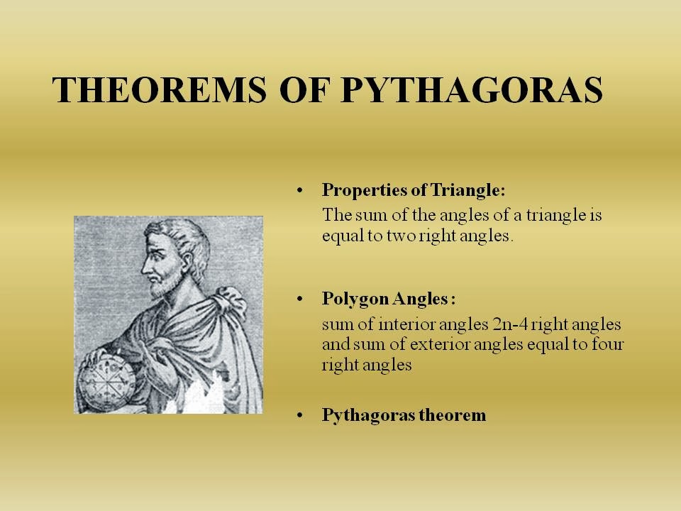 pythagoras of samos contributions to math