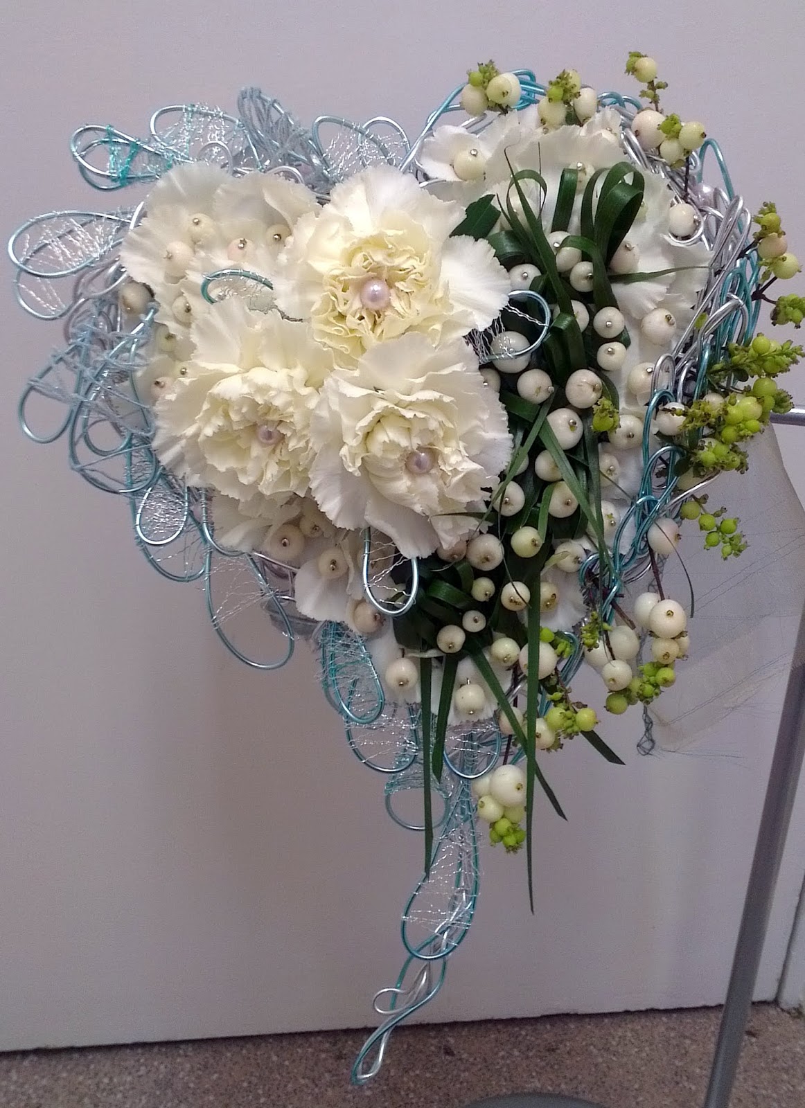 Gild the Lily Florist Contemporary Decorative Heart Bouquet