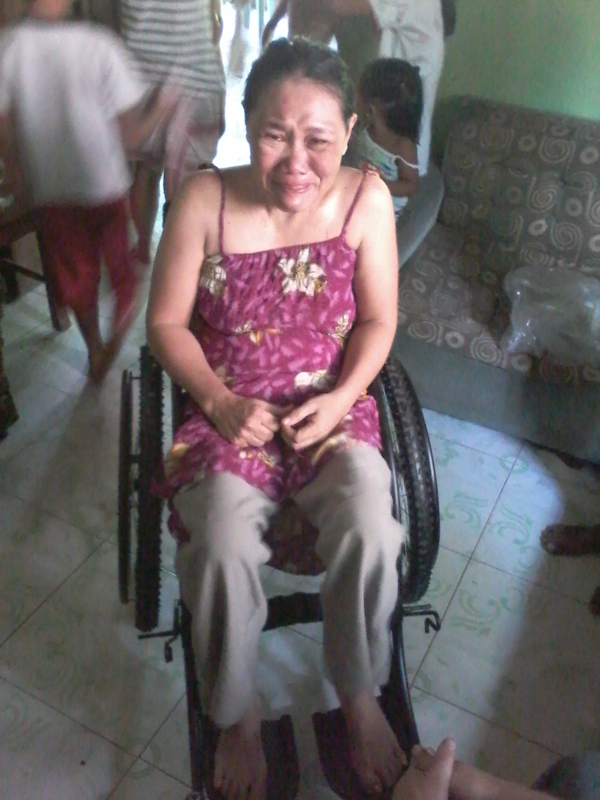 Our Philippine Mission THE CONTINUED BLESSING OF WHEELCHAIRS FOR THE