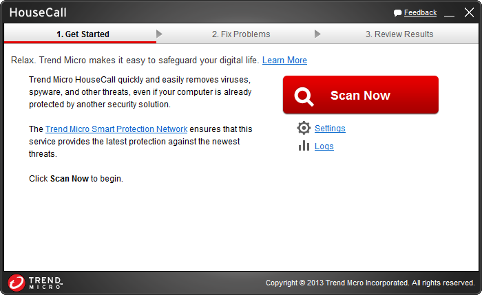 HOUSECALL VIRUS SCANNER housecall virus scanner: