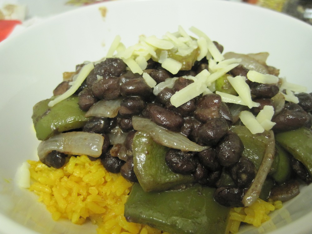 Adventures With My Oven Black Beans and Yellow Rice