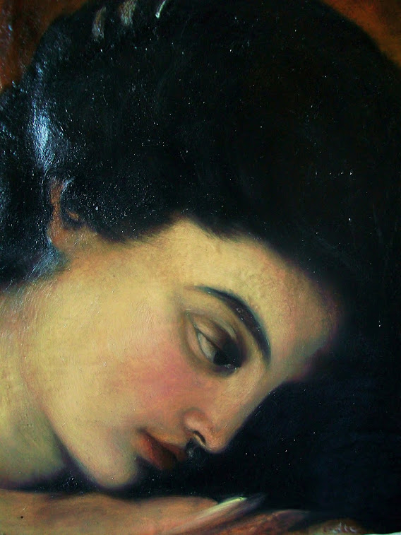 Madonna dei Pellegrini - Caravaggio particolare