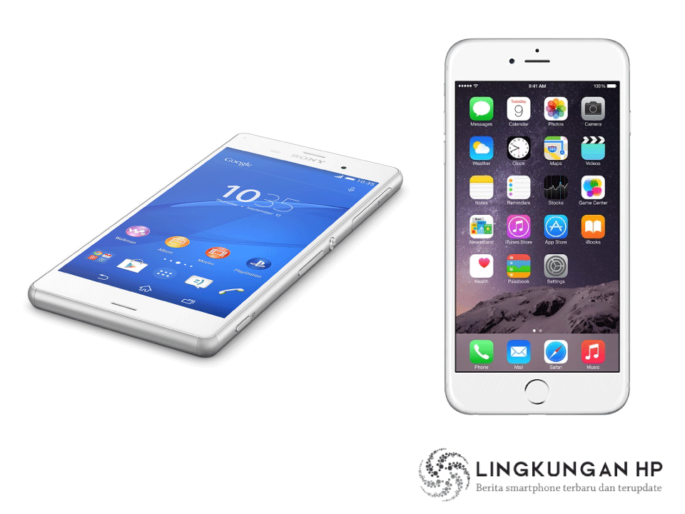 Adu Smartphone Android Sony Xperia Z3 Melawa Iphone 6 Plus Adu Smartphone Android Sony Xperia Z3 Melawa Iphone 6 Plus