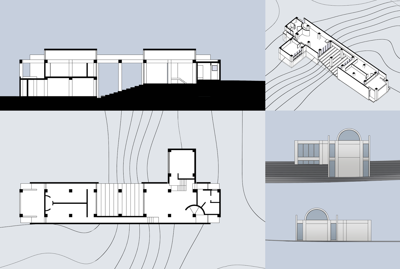 mcarchitetture Matsumoto House Tadao Ando Rappresentazioni