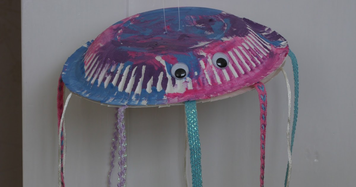 Our Craft Story Paper bowl jellyfish