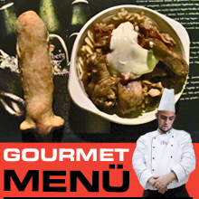 GOURMET MENÜ