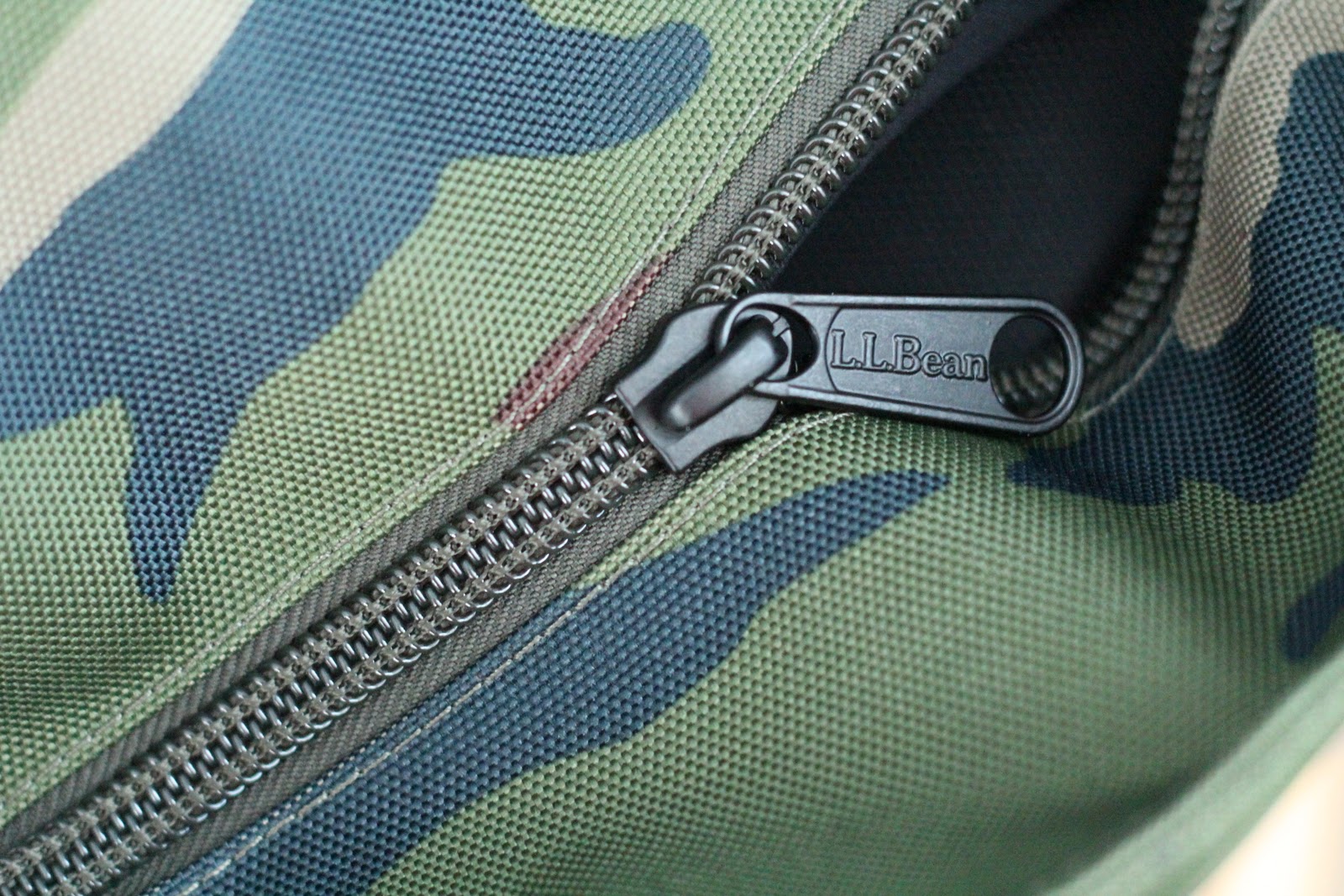 ll bean camo tote bolsa