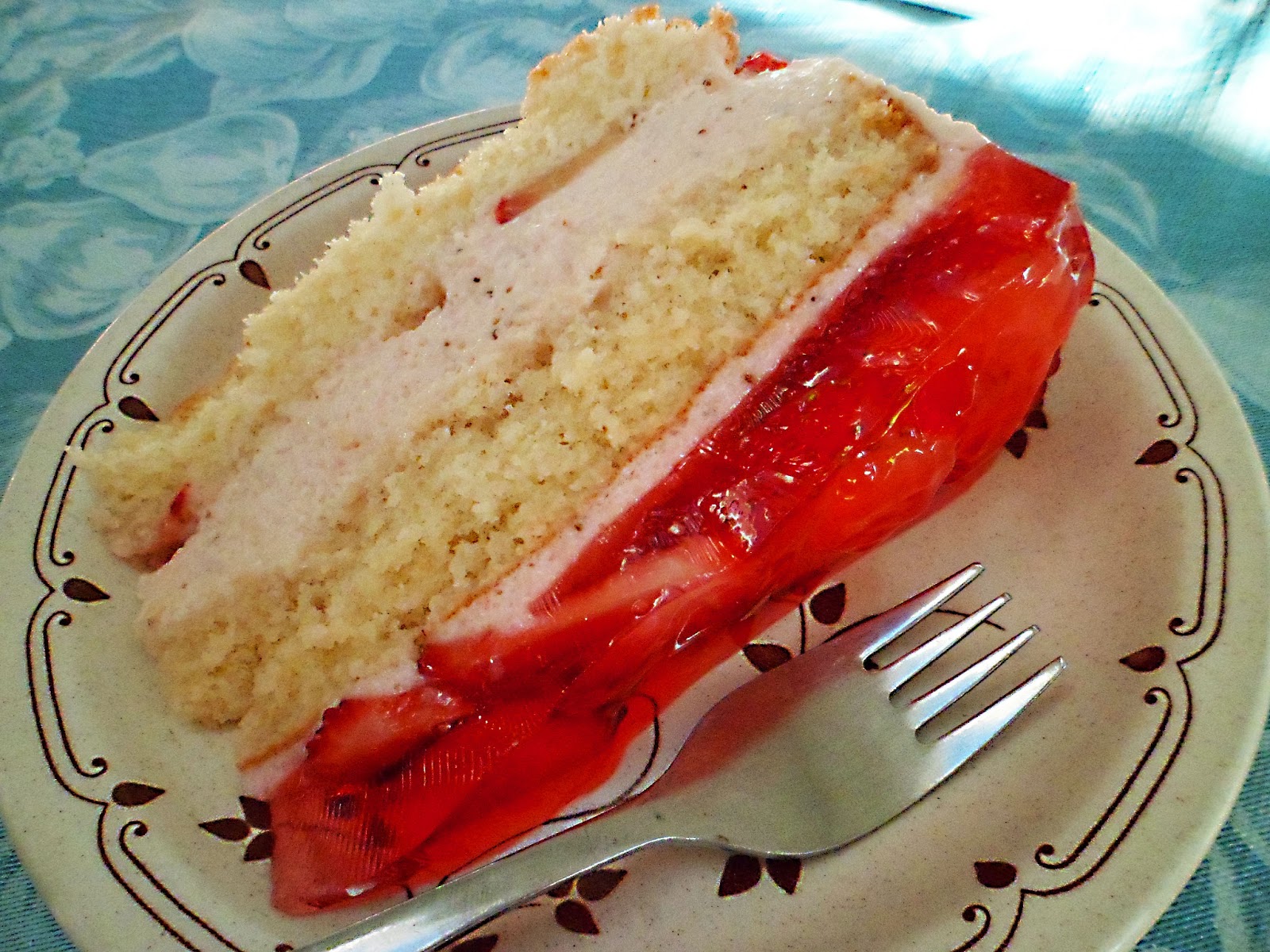 Strawberry Mousse Cake Recipe