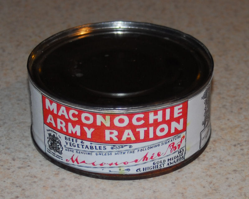 The Joy of Field Rations Maconochie Stew, British Army, WW1