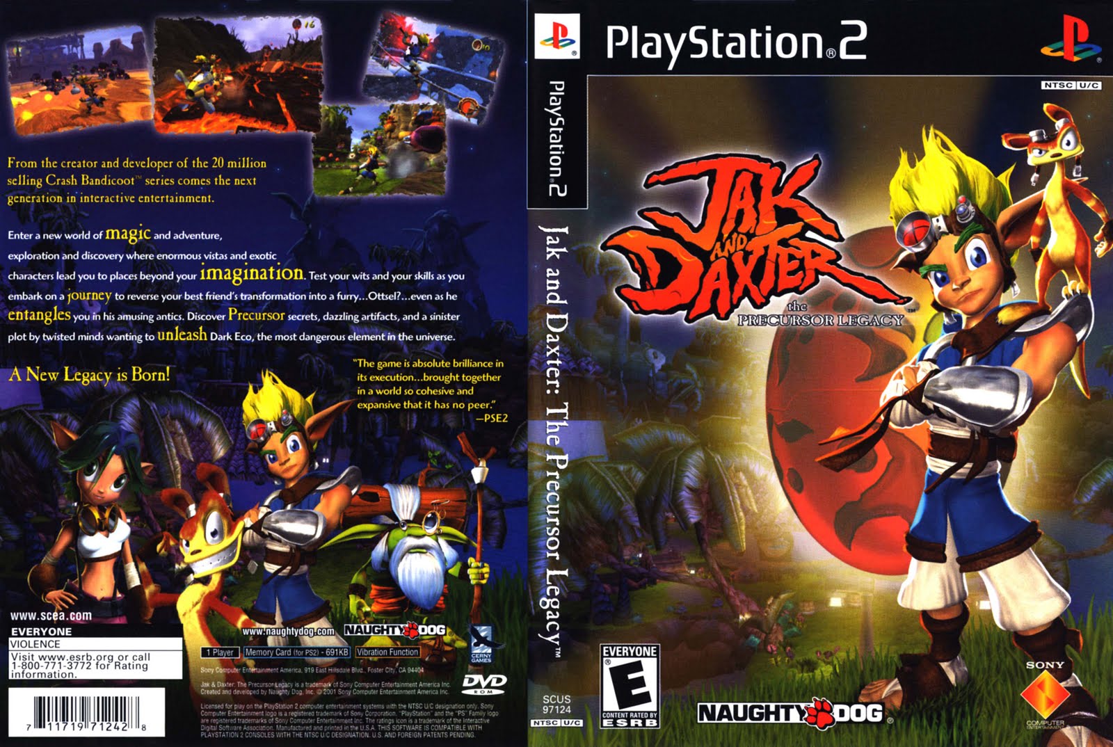 jak and daxter ps2 iso usa