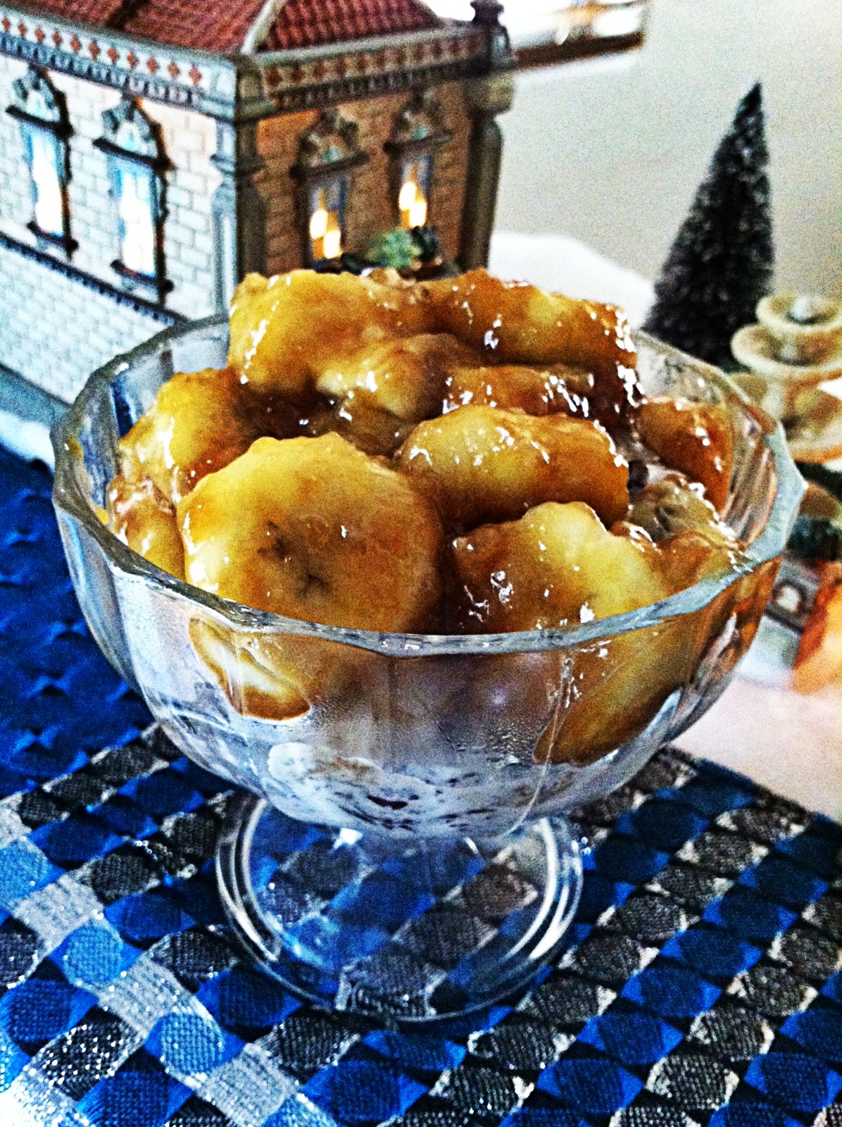 Cakes and Teacups other tidbits too.. Banana Flambé with Grand Marnier