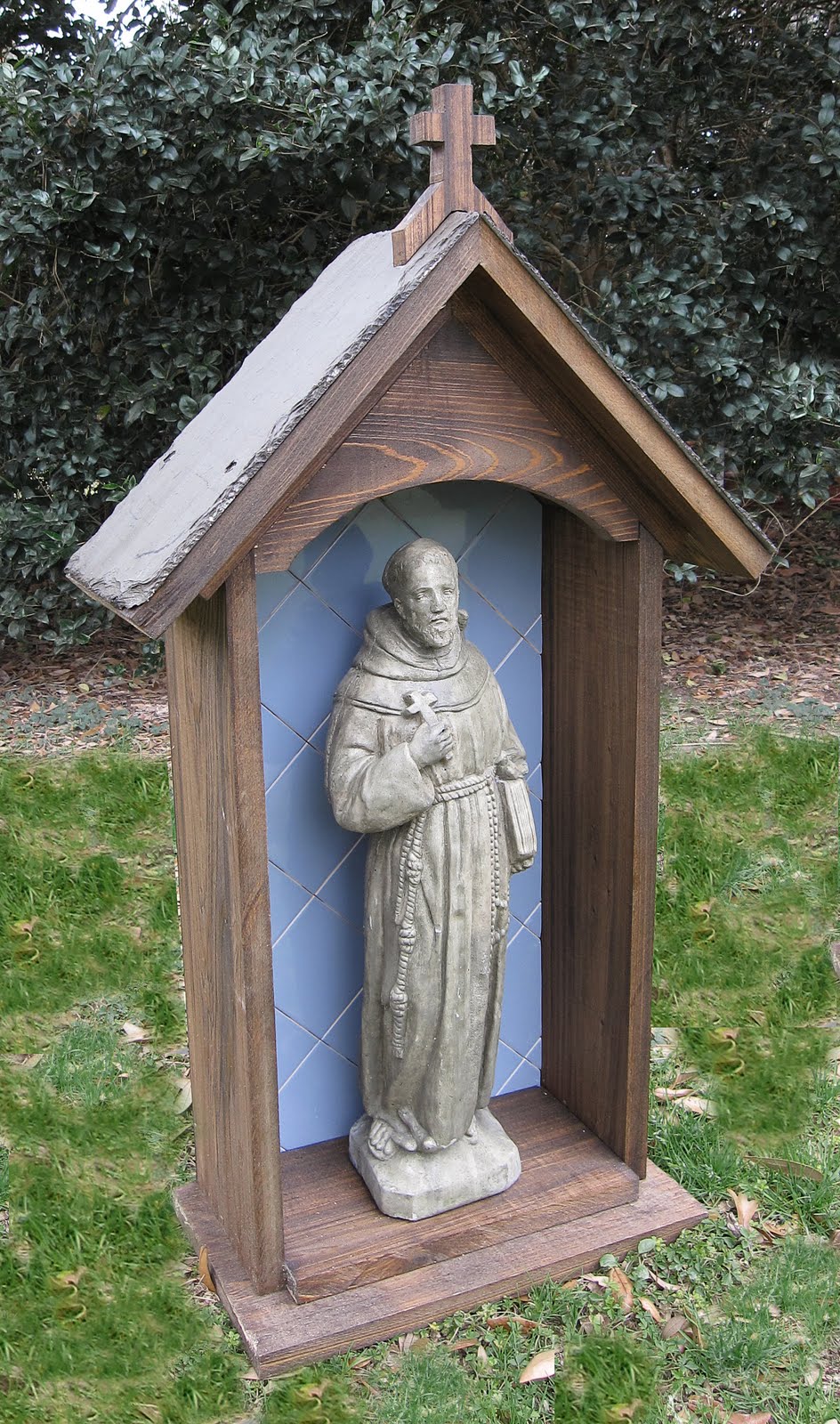 Cypress Tables and Furniture by Joseph Cataldie St. Francis Niches