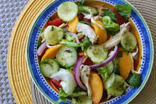 Chef Salad with Nectarine