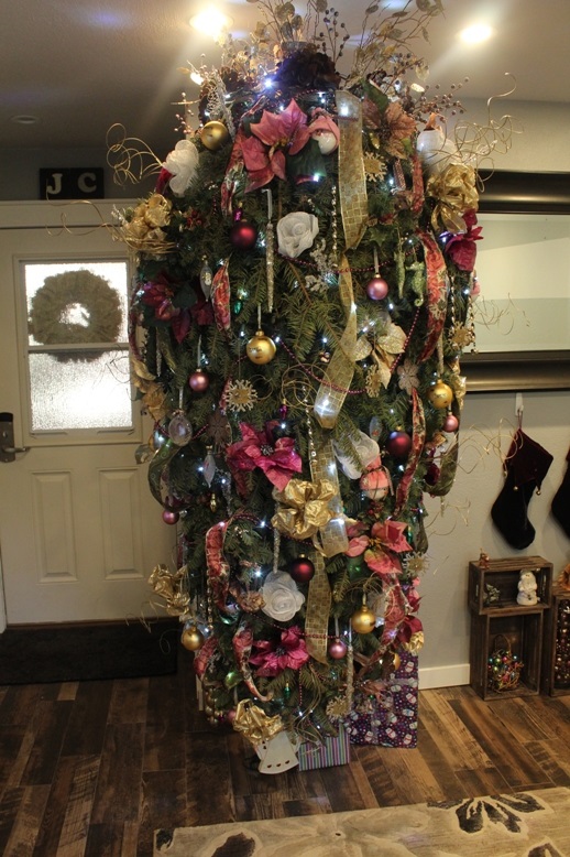 Jack And Jill Of Many Trades Real Upside Down Christmas Tree