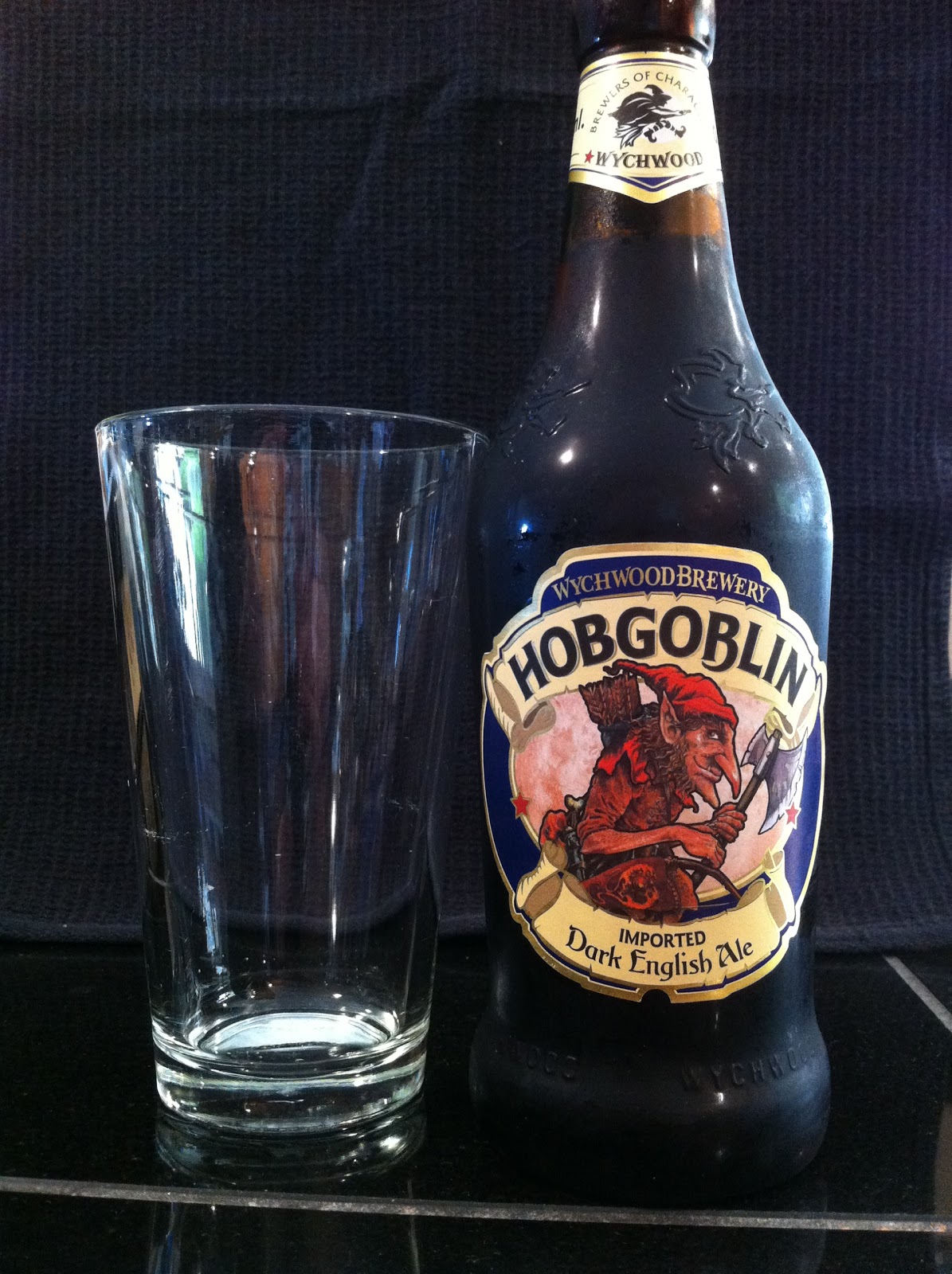 NorCal Beer Blog Wychwood Brewery Hobgoblin Dark English Ale