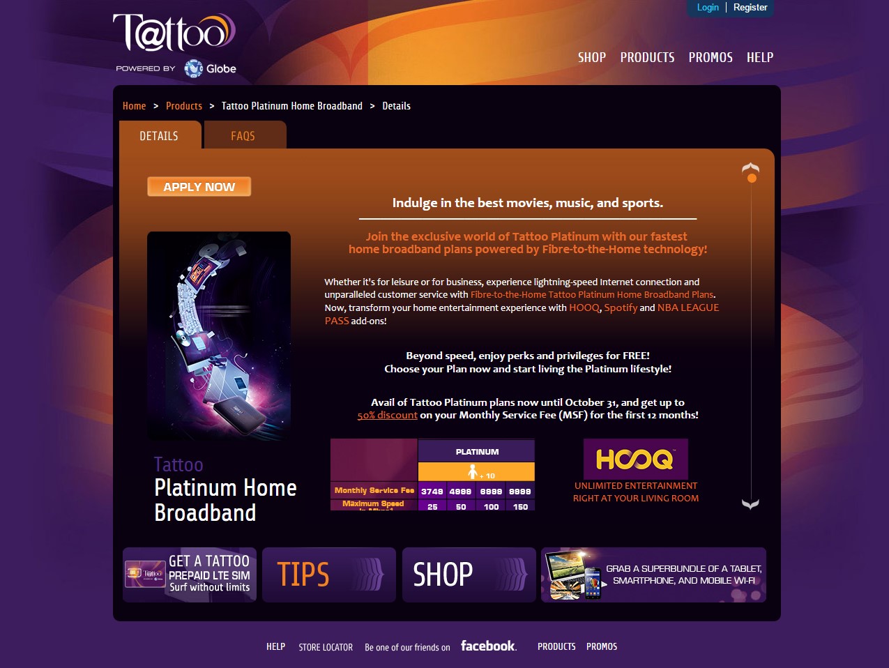 Globe bares new portfolio of highspeed, bestvalue home