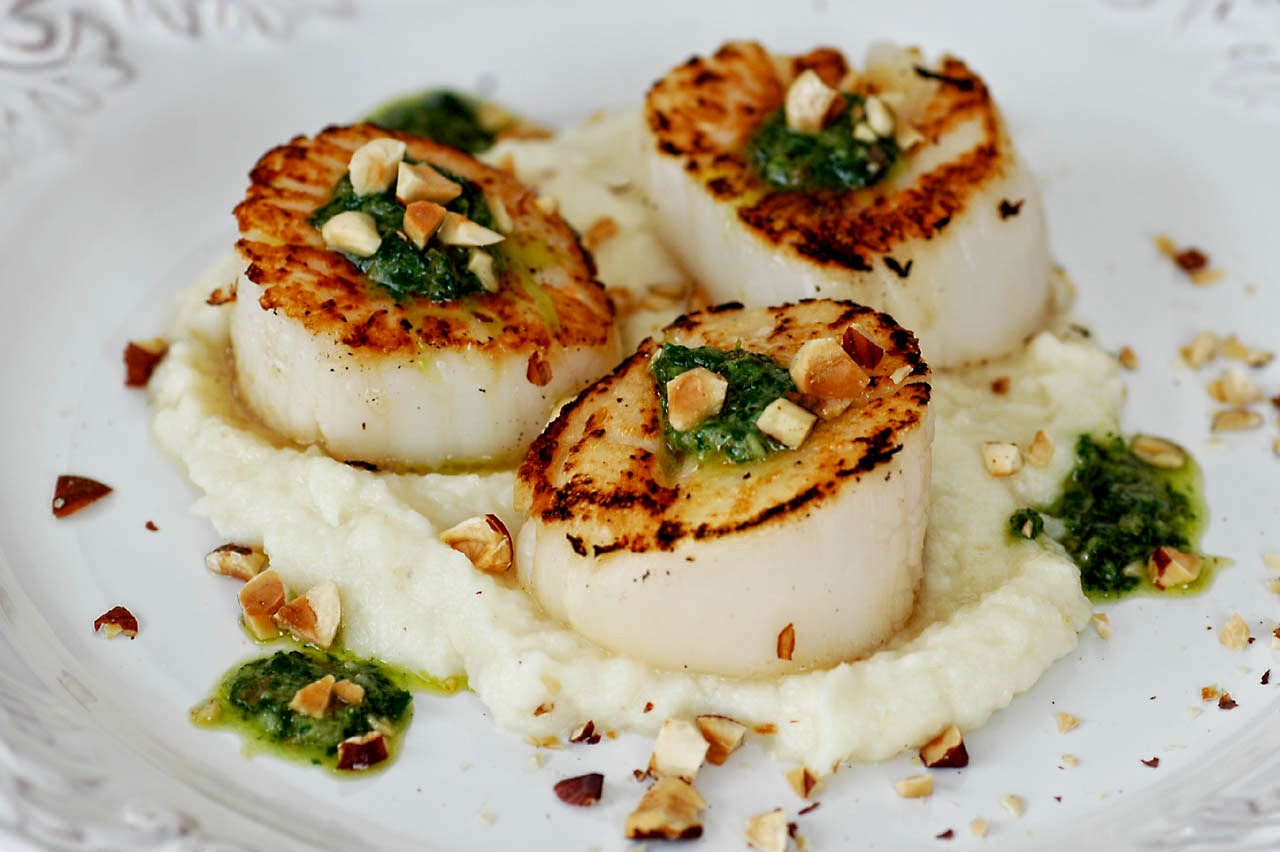 Savoring Time in the Kitchen Seared Sea Scallops with Celery Root