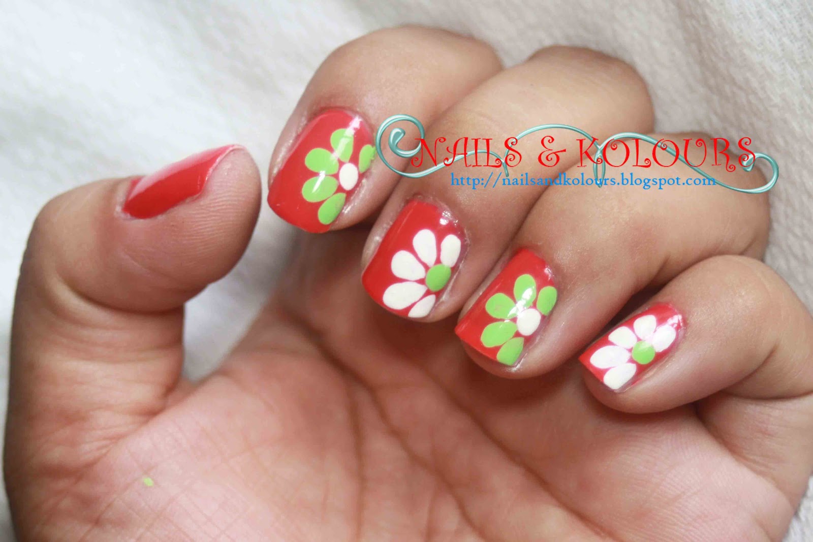 8. Cute Flower Nail Designs for a Fun and Playful Look - wide 9