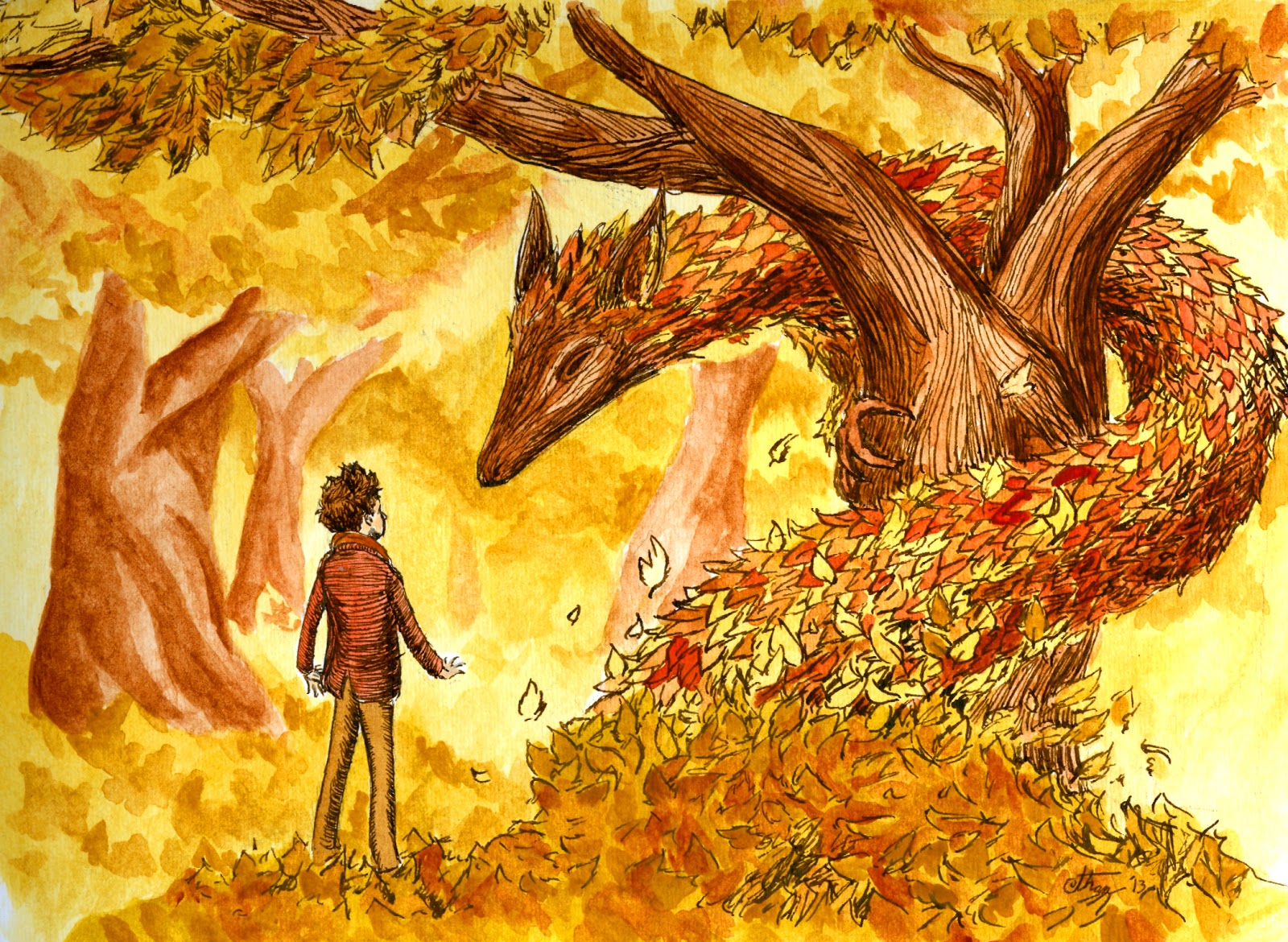 Likovno delo dana - Page 4 The+Autumn+Dragon