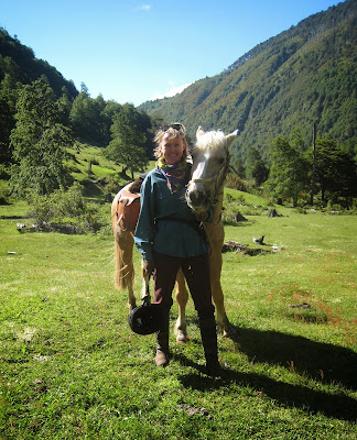 Sophie Neville, riding through Chile in South America