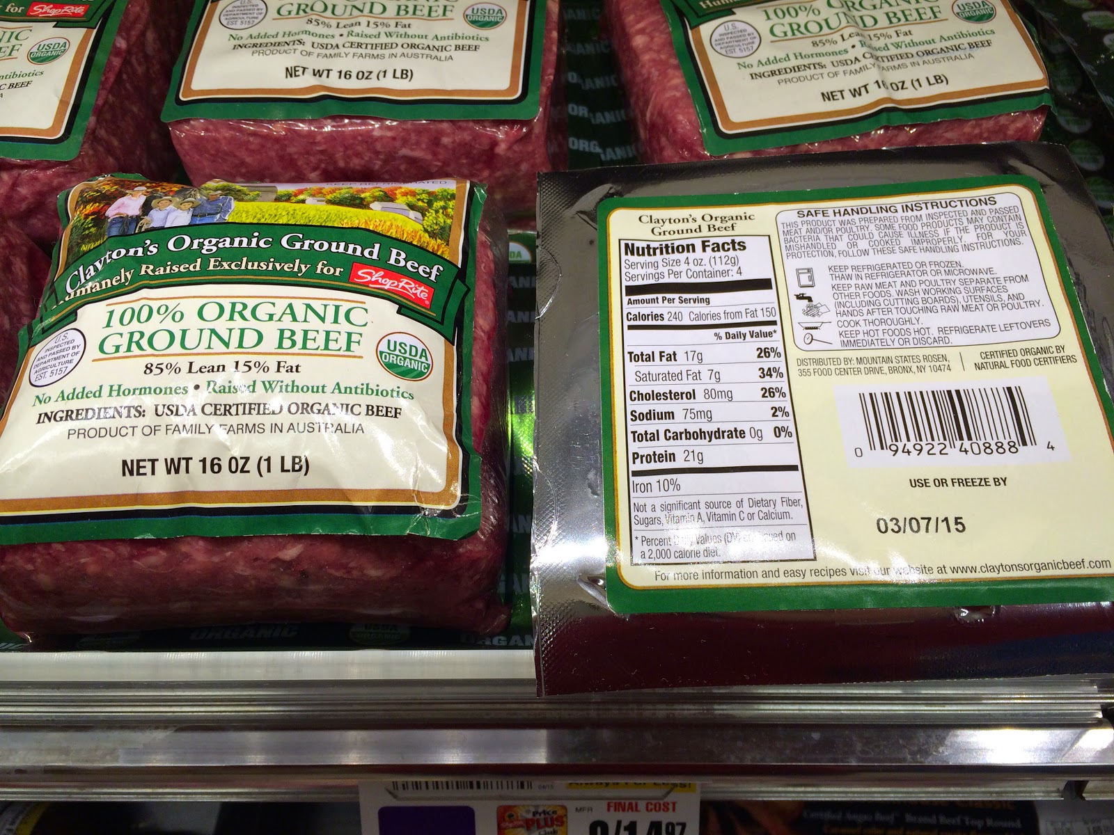 Do You Really Know What You're Eating? At ShopRite, naturally raised