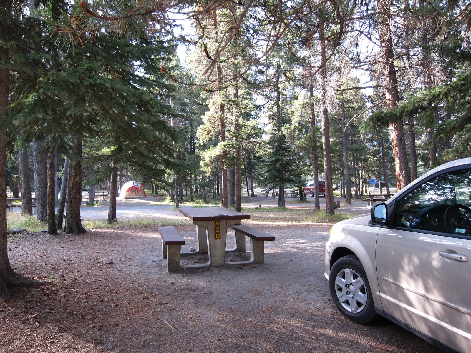 Camper Umo's Campground Reviews Review Tunnel Mountain Village I