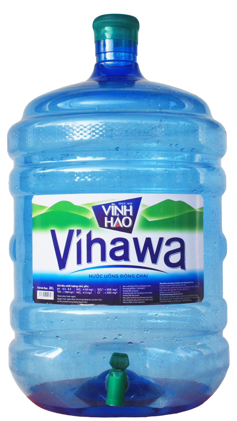 Nước tinh khiết Vihawa 20L