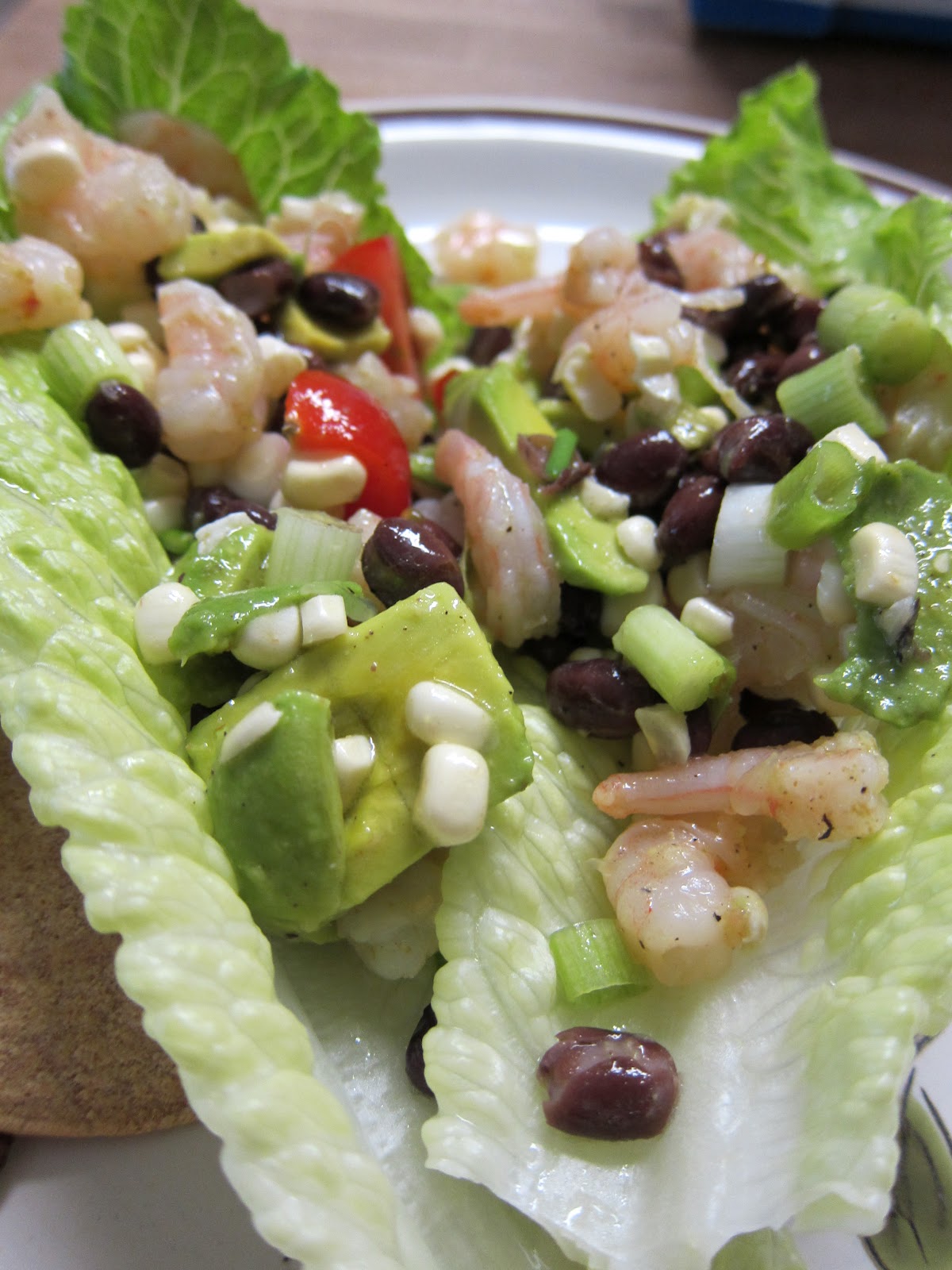 Will Blog For Food Black Bean, Corn and Shrimp Salad Ceviche and