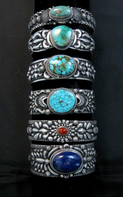 Great Selection of Darryl Becenti Jewelry