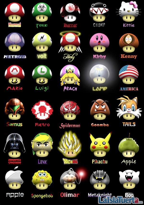 Setas de Mario Bros Imagui