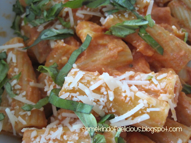 Some Kind of Delicious Authentic Italian Creamy Tomato Sauce