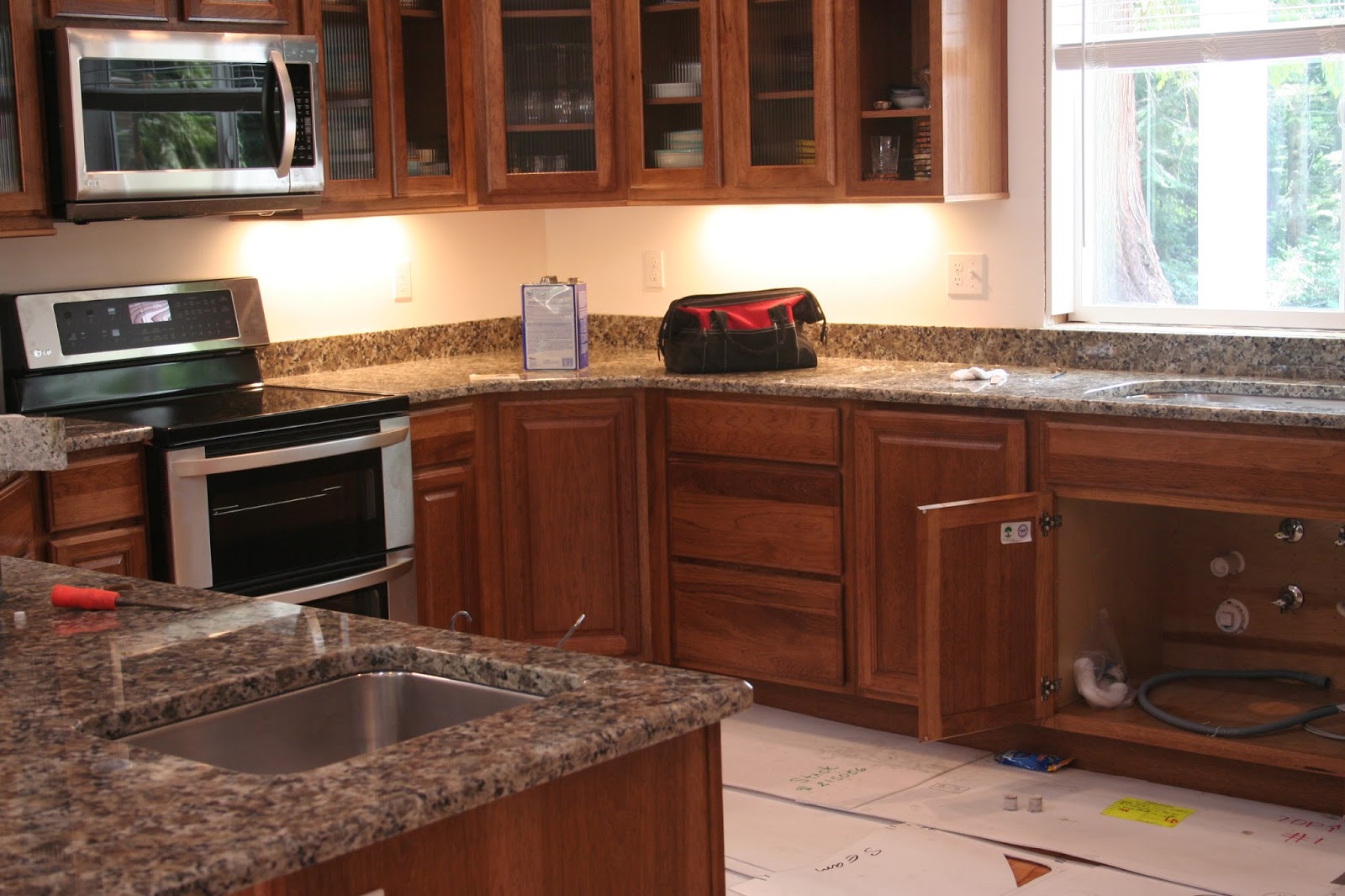 R And R Travels Countertop Install