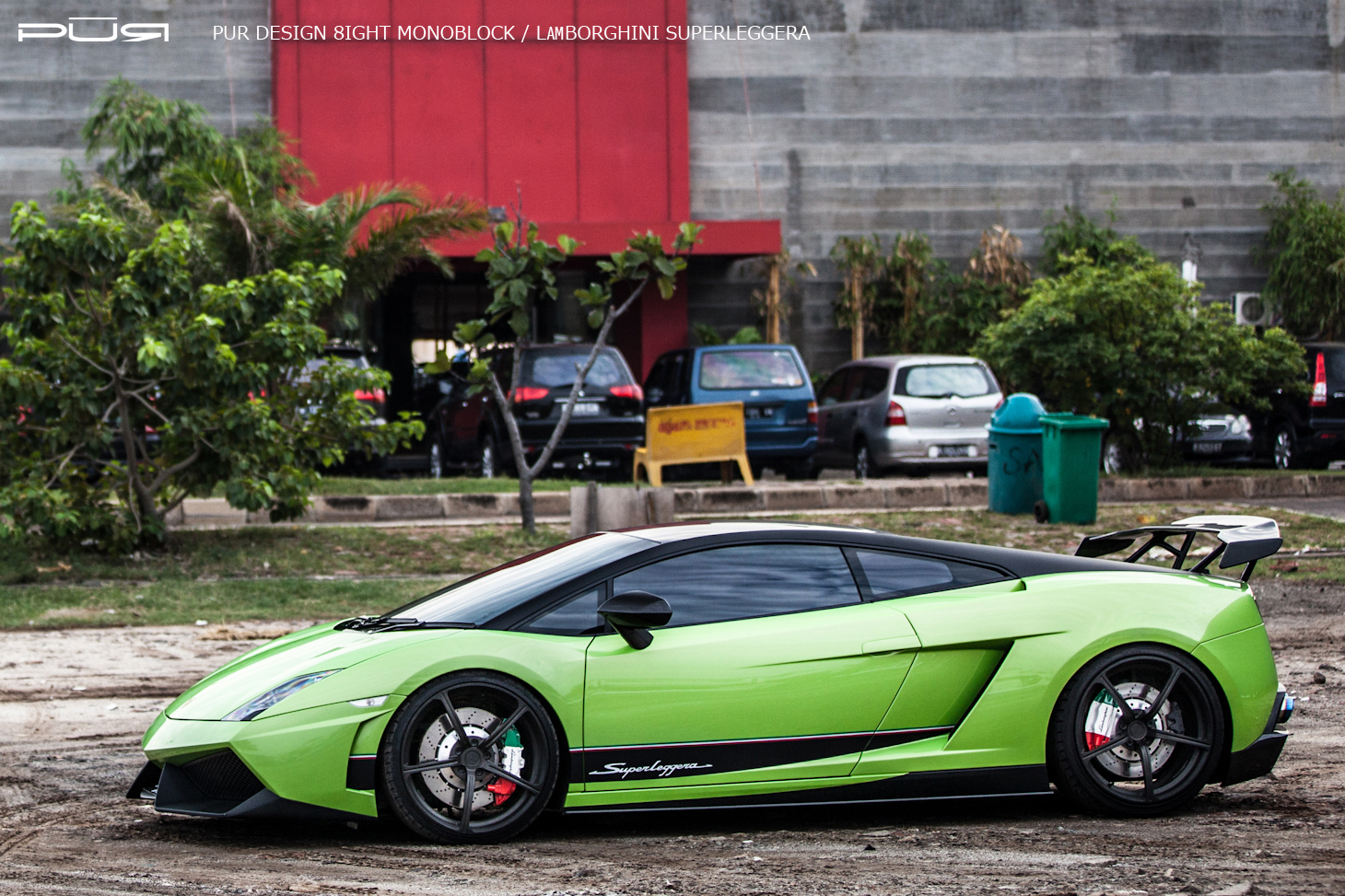 Lamborghini Gallardo Superleggera Green