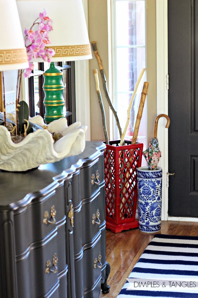 BLUE AND WHITE ACCESSORIES Dimples and Tangles