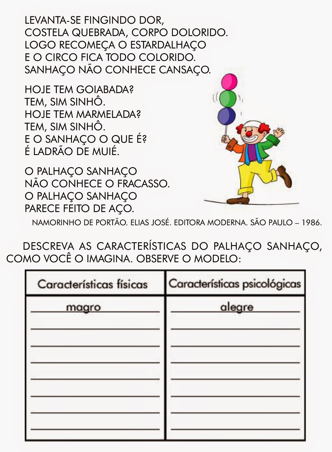 CLUBE DA COR ATIVIDADES ESCOLARES : ATIVIDADES COM ADJETIVOS PRONTAS