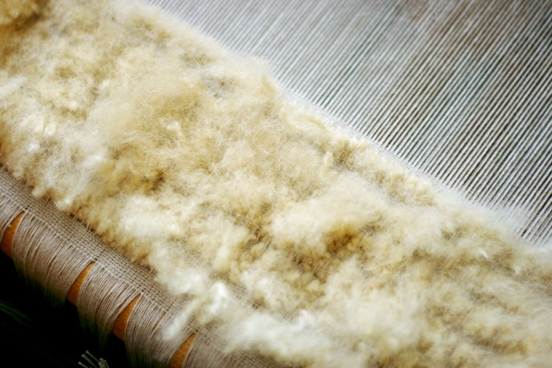 WeaveAway Fuzzy Wool Carpet