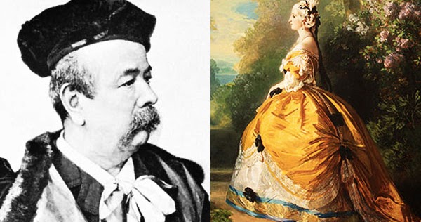 Empress of Fashion Eugenie wife of Napoleon III influencer of