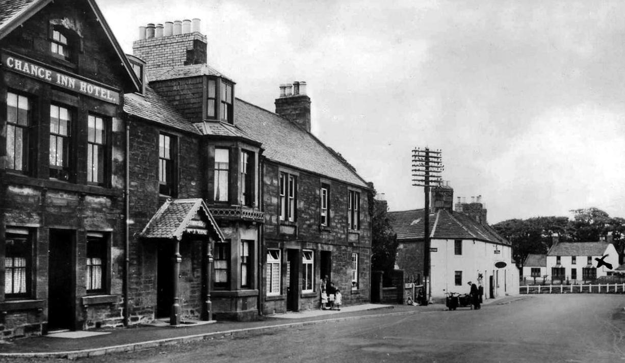Tour Scotland Photographs Old Photographs Inverkeilor Angus Scotland