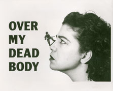 Over my dead body (1988-2002) Mona Hatoum