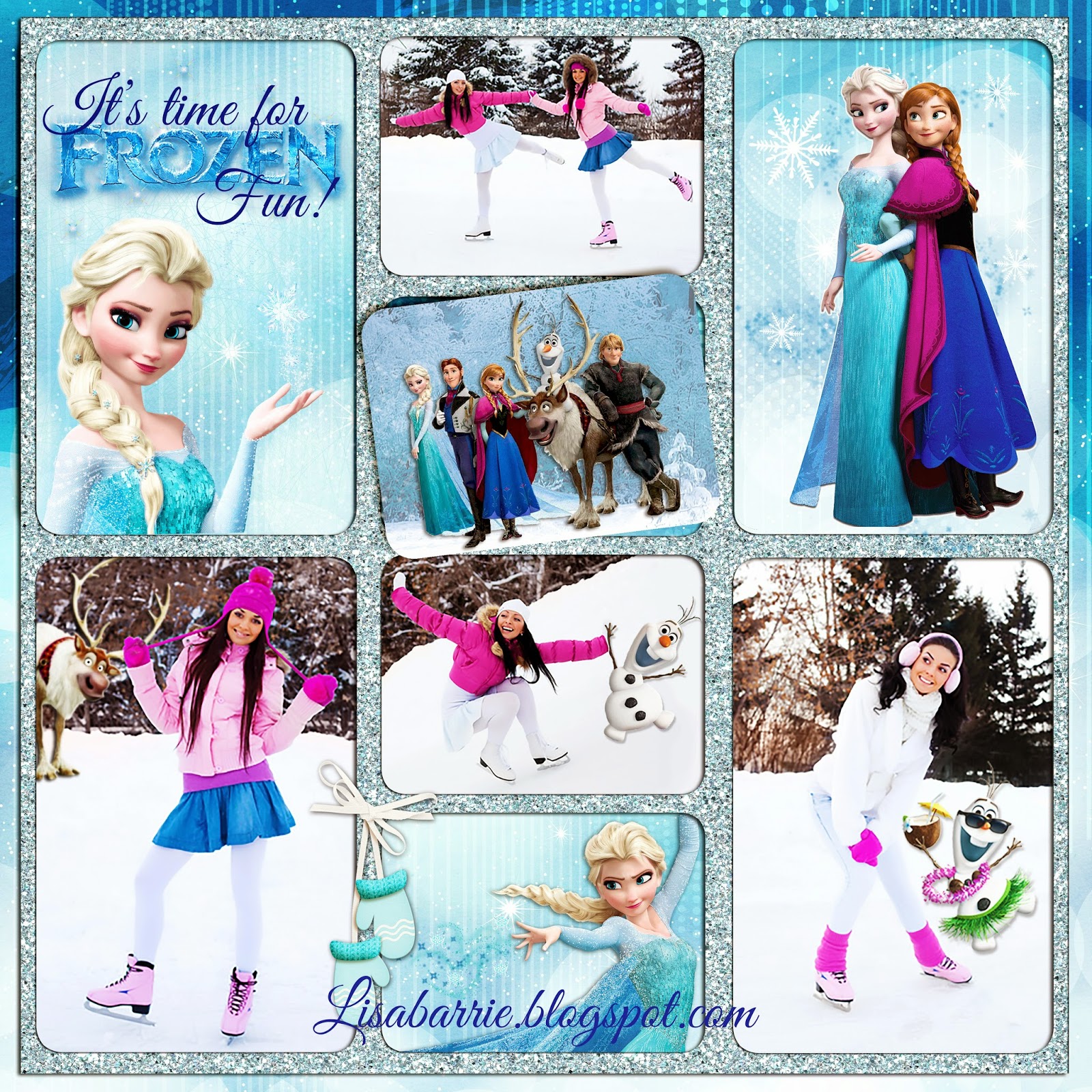 Scrap til your heart's content Disney's Frozen Theme Photo Book