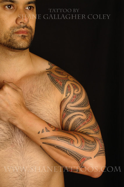 Maori Sleeve Tattoo on Matt