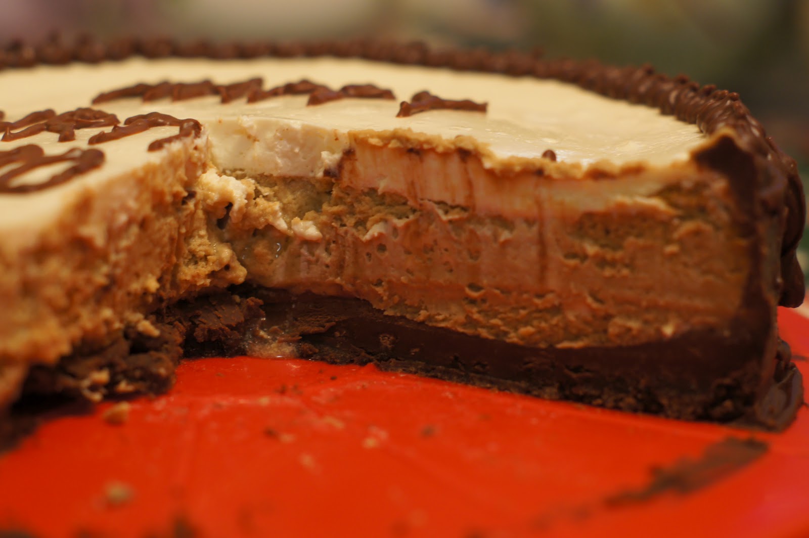 Amanda's Annotations Cappuccino Fudge Cheesecake