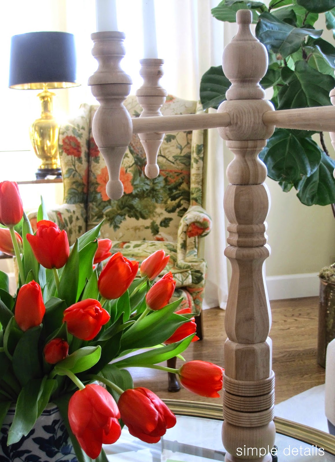 Simple Details DIY Four Arm Candelabra