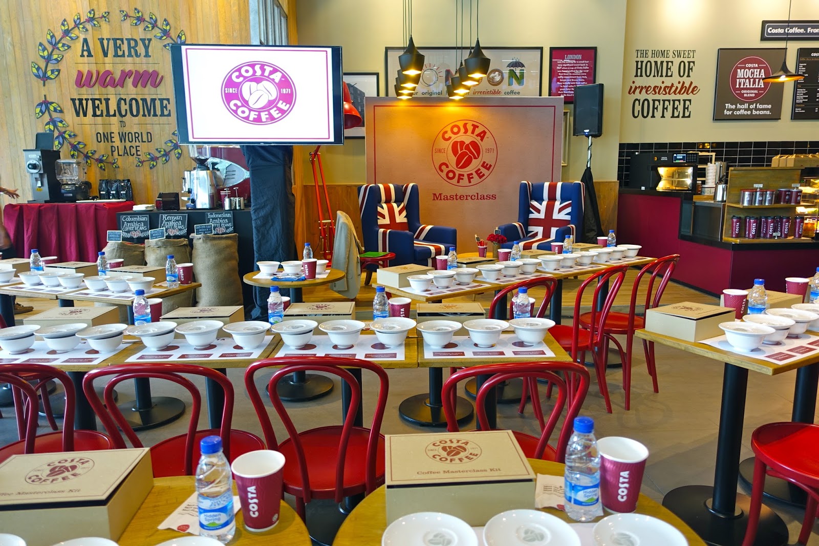 jin loves to eat Costa Coffee Masterclass with Gennaro Pellicia